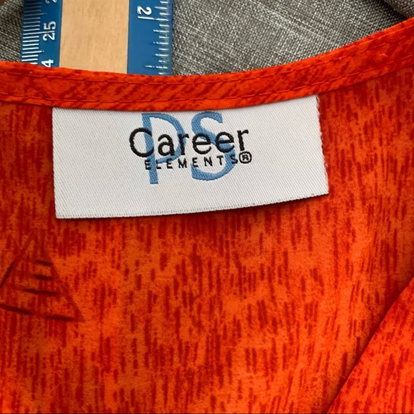 Career Elements Ladies Short Sleeve Light Jacket and Long Dress Set - Picture 5 of 7